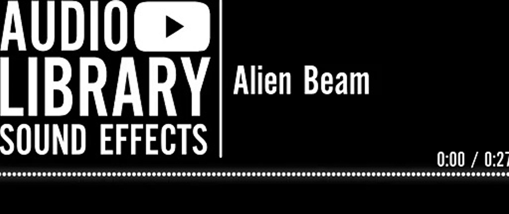 Alien Beam - Sound Effect