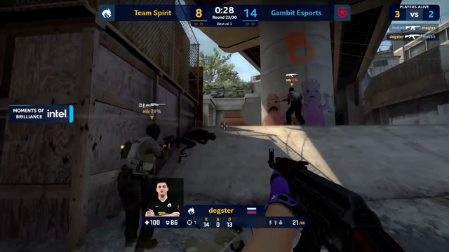 Counter-Strike - IEM Katowice 2021 Semifinals Highlights - Gambit is INSANE