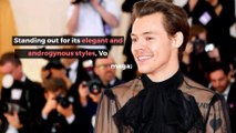 What's behind Harry Styles on the Cover of Vogue