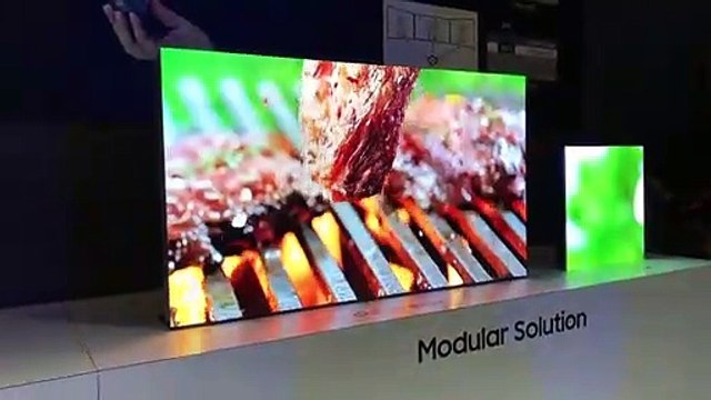 SAMSUNG MICROLED_ el futuro de sus televisores también será MODULAR
