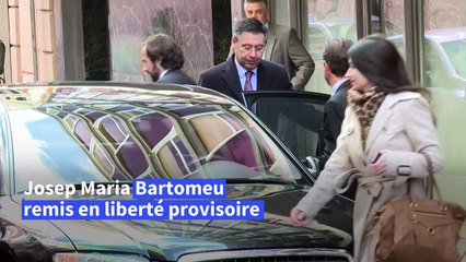 "Barçagate": l'ex-président Bartomeu remis en liberté après son audition