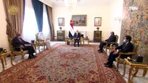 الرئيس عبد الفتاح السيسي يستقبل وزيرة خارجية جمهورية السودان