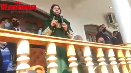 Kashmiris being silenced, lands being sold, says Mehbooba Mufti