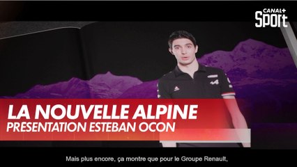 Esteban Ocon nous présente sa nouvelle Alpine