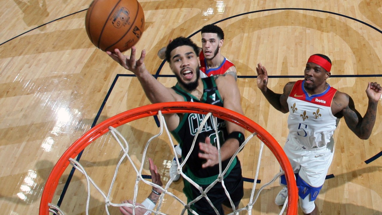 Jayson Tatum's best clutch shots over his career thus far فيديو