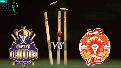 Quetta Gladiator vs Islamabad United | Match 12 |  HBL PSL 6 | Full Highlights