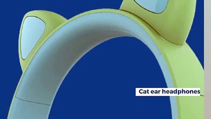 Cat Ear Wireless Headphones with Microphone