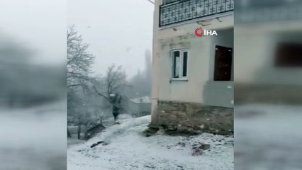 Denizli’ye Mart ayında kar sürprizi