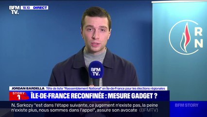 Jordan Bardella: " Il faut tout faire pour éviter ce confinement, y compris le week-end "