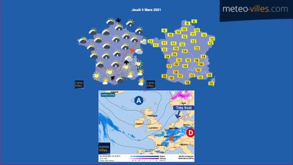 bulletin meteo de mardi 2 mars 2021