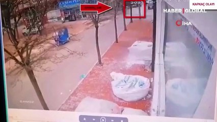 Kapkaç zanlıları kameralardan da polisten de kaçamadı