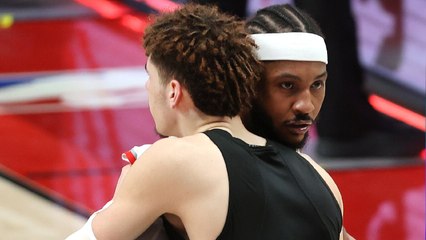 Carmelo Anthony Responds To LaMelo Ball Copying His '3 To The Dome' Move, Using "Melo" As Nickname