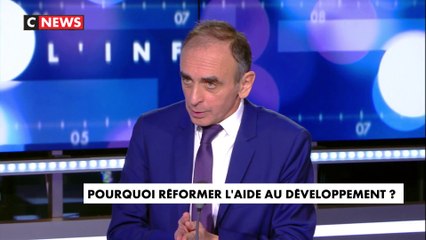 Eric Zemmour : «Il faut arrêter d’aider l’Afrique, ça suscite une rancœur»