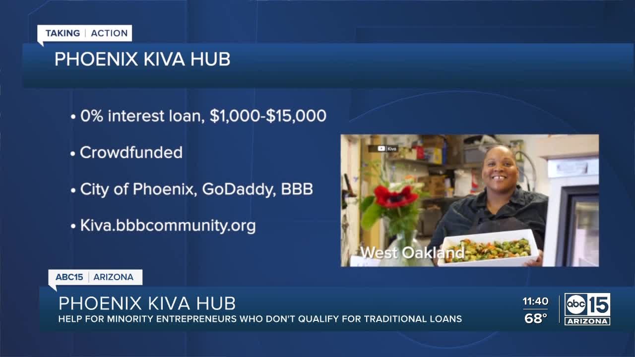 ‘Phoenix Kiva Hub’ to help small business owner...