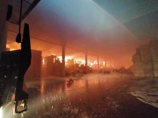 Kahramanmaraş’ta tekstil fabrikasında yangın