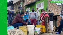 Cuatro barrios de la localidad de Usme están sin agua