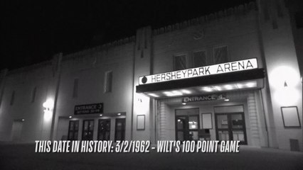 Wilt Chamberlain Scores 100 Points