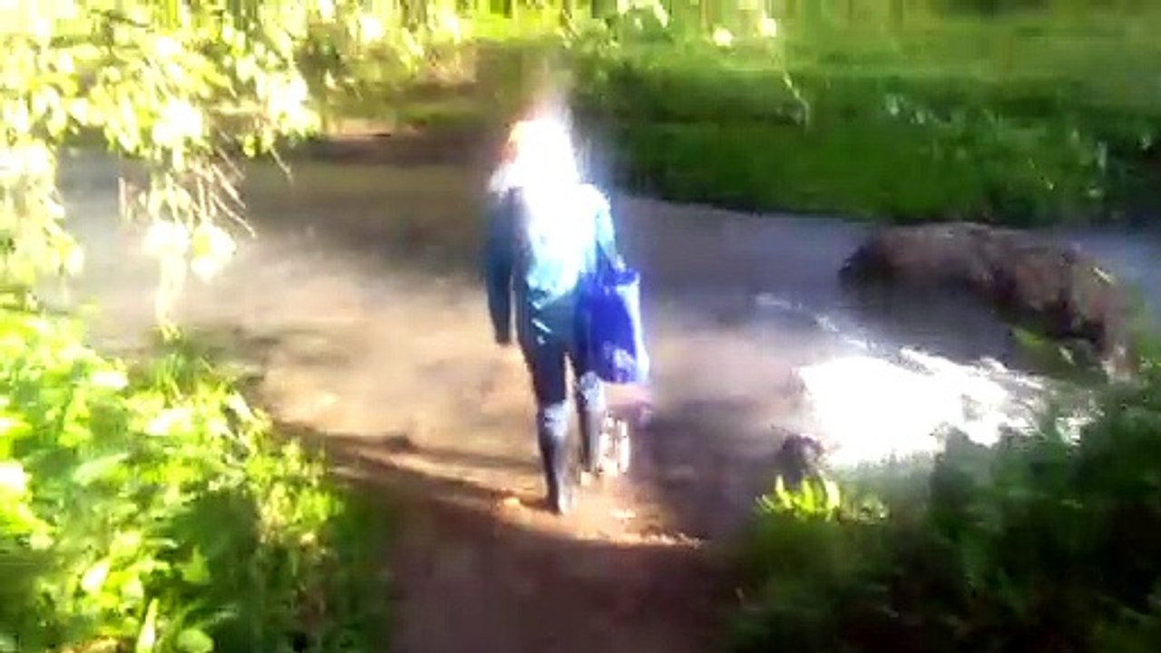 accross the river