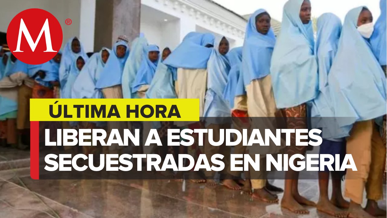 Liberan a 279 estudiantes secuestradas en escuela de Nigeria