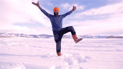 Canadian man celebrates COVID vaccine with Bhangra dance