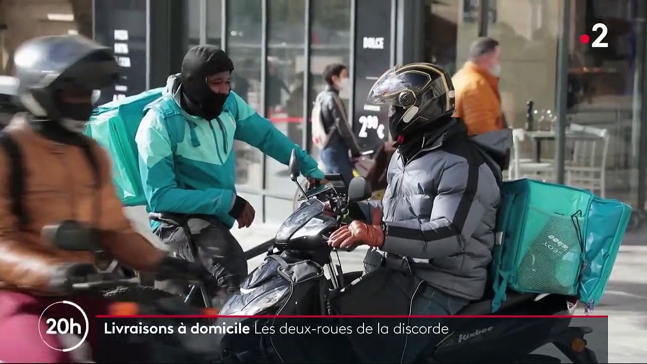 Livraisons à domicile : à Nantes, les scooters ne sont plus les bienvenus dans le centre-ville