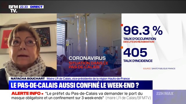 Reconfinement le week-end du Pas-de-Calais? Pour la maire de Calais, cette mesure ne sera peut-être pas suffisante