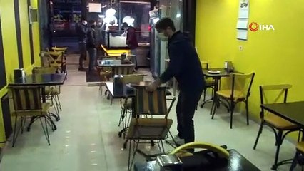 Kafe ve benzeri işletmeler ilk masa müşterilerini almaya başladı