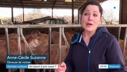Grandes surfaces : le coup de gueule d’une éleveuse contre le prix cassé d'une côte de bœuf