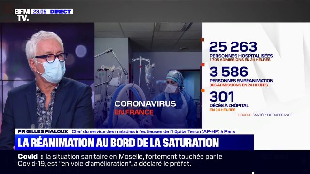Pr Gilles Pialoux sur les restrictions: 4 à 6 semaines, c'est le timing pour éventuellement absorber le pire