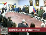 Pdte. Nicolás  Maduro lidera Consejo de Ministros N°556 desde el Palacio de Miraflores