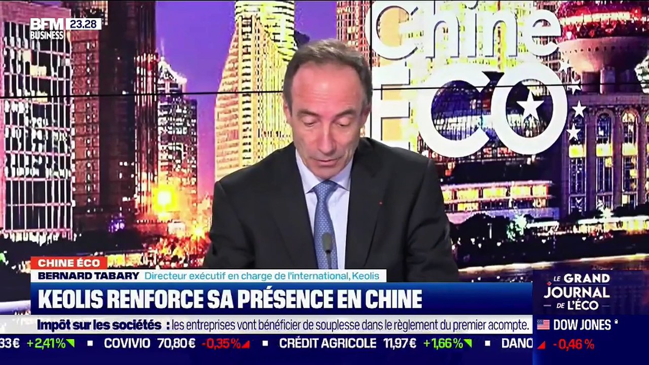 Chine Éco : Keolis renforce sa présence en Chine par Erwan Morice - 02/03