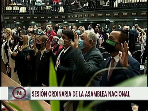 Sesion ordinaria de la Asamblea Nacional del martes 02 de marzo de 2021