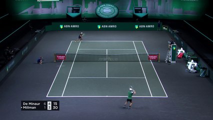 ATP Rotterdam Highlights | De Minaur v Millman