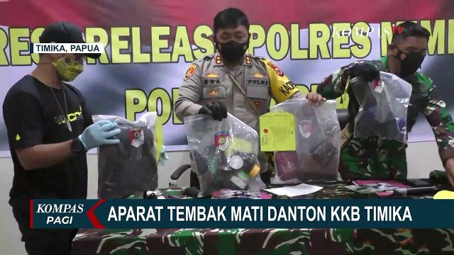 Danton KKB Ditembak Mati, TNI-Polri Temukan Video Baku Tembak di HP Ferry Ellas