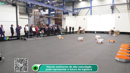 Veículo autônomo de alta velocidade pode representar o futuro da logística