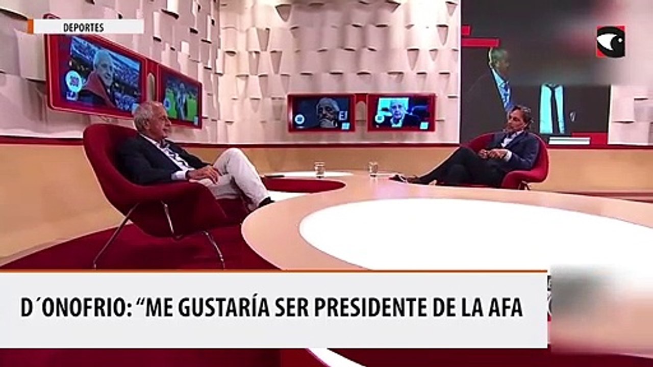 D´onofrio me gustaría ser presidente de la AFA