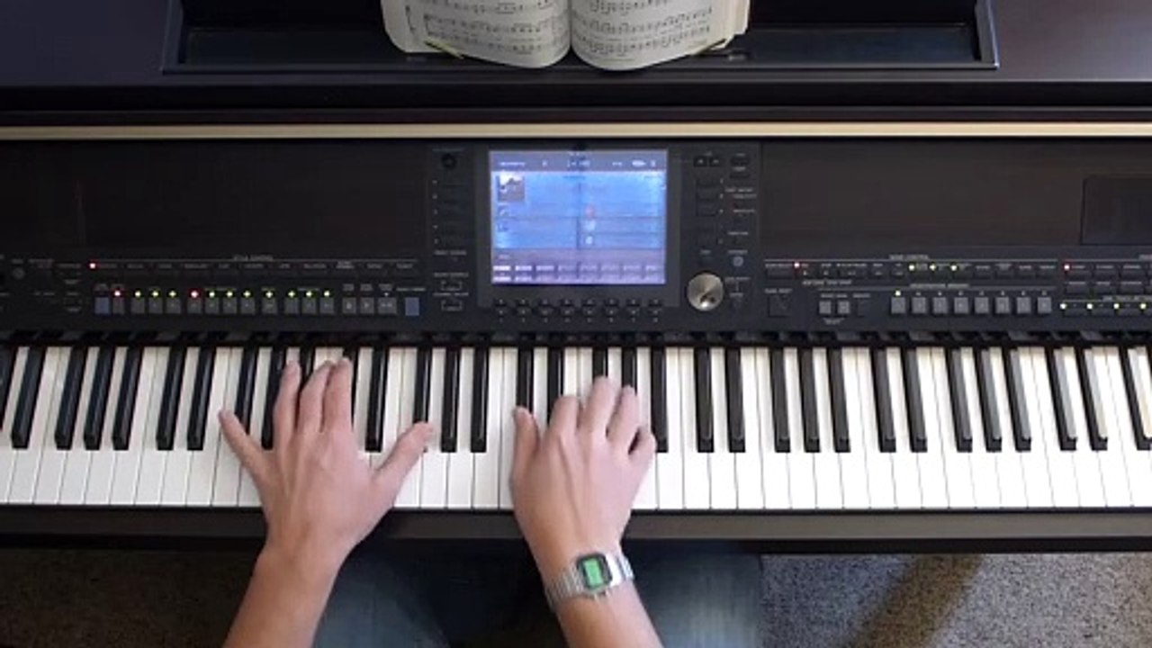God Will Take Care of You - piano instrumental hymn with lyrics