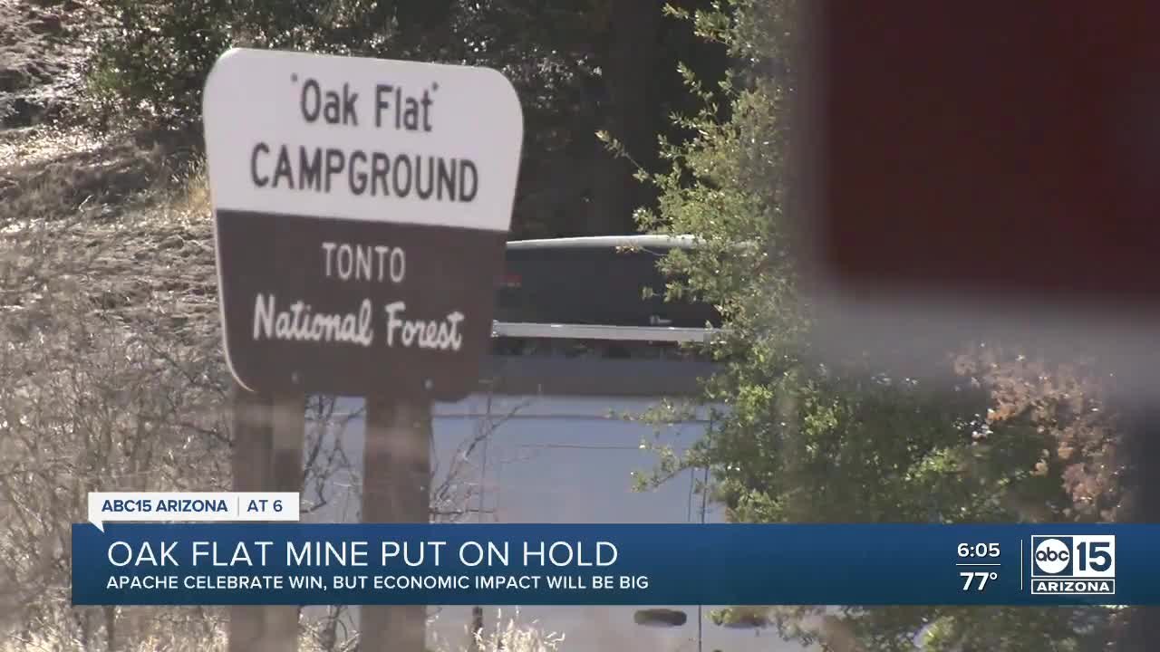 Oak Flat mine put on hold