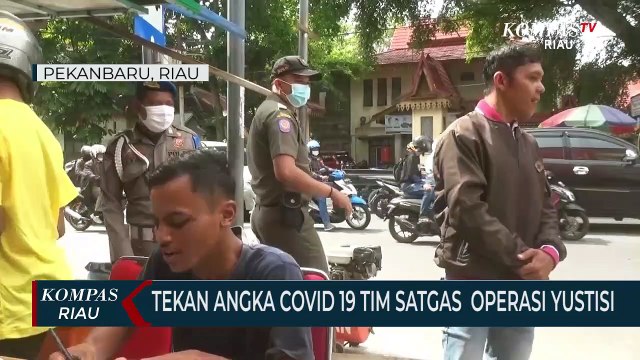 Tekan Angka Covid 19 Tim Satgas Operasi Yustisi