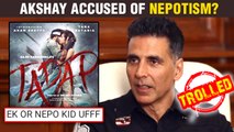 Akshay Kumar Introduces Suniel Shetty's Son | TROLLED For Encouraging NEPOTISM