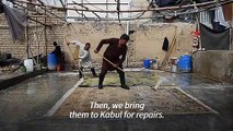 Rug hunters in search of Afghanistan's last antique carpets