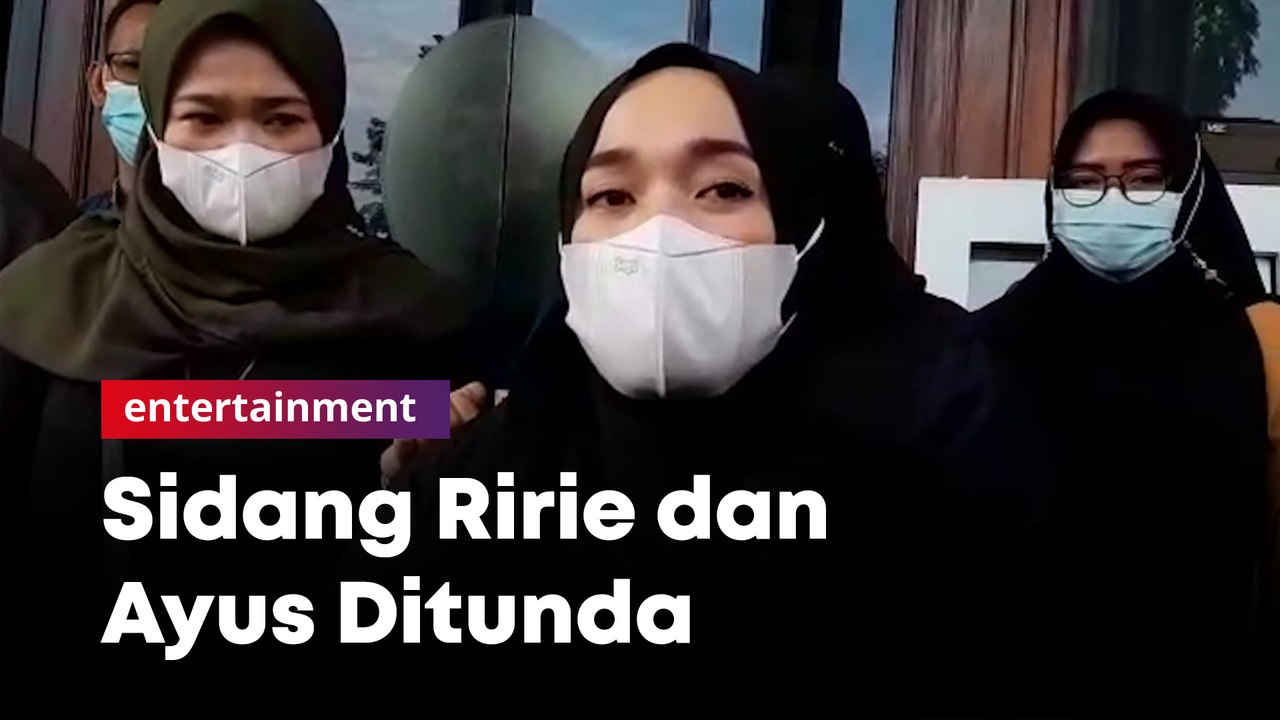 Sidang Cerai Ayus Sabyan dan Ririe Fairus Ditunda Lagi