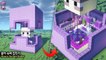⛏️ 마인크래프트 쉬운 건축 강좌 __  거대한 셜커 모양 집짓기  [Minecraft Giant Shulker House Build Tutorial]