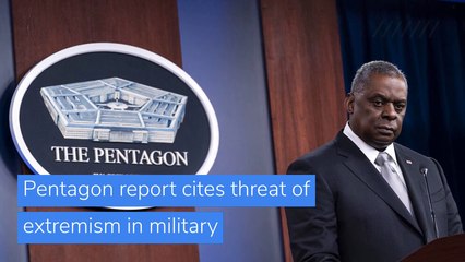 Pentagon report cites threat of extremism in military, and other top stories in US news from March 03, 2021.