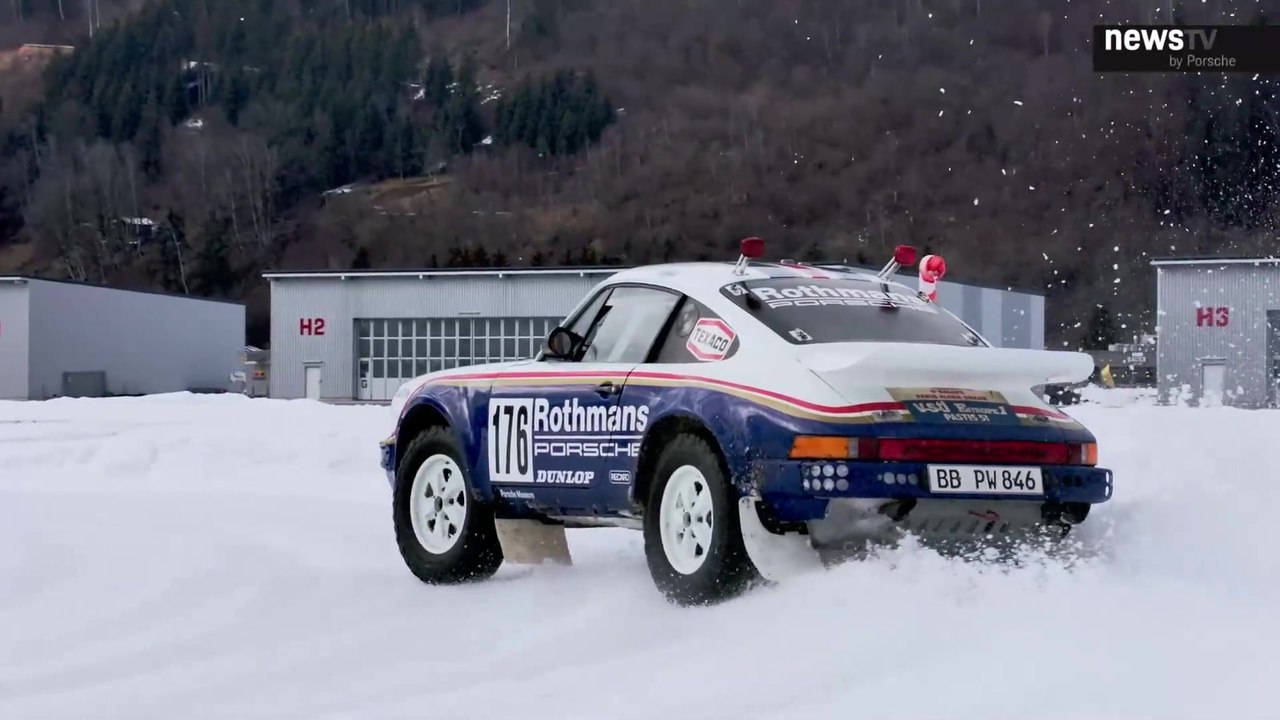 Der Porsche 911 Carrera 3.2 4x4 Paris-Dakar (953) und Walter Röhrl - Feuer und Eis