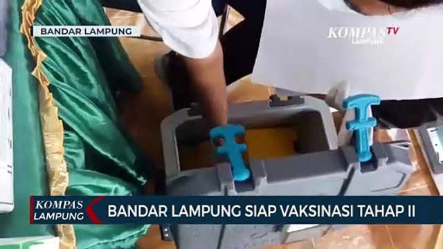 Bandar Lampung Siap Vaksinasi Tahap Kedua