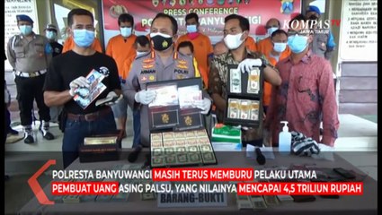 Kantongi Identitas, Polisi Buru Pelaku Utama Uang Palsu Asing
