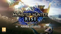 Monster Hunter Rise - Bande-annonce des armes légères
