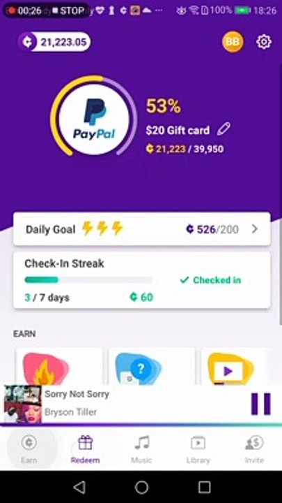 current rewards