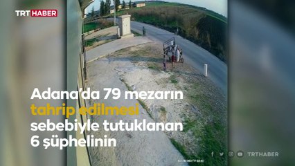 Şehit kabirlerine saldıran DEAŞ üyelerinin görüntüleri ortaya çıktı